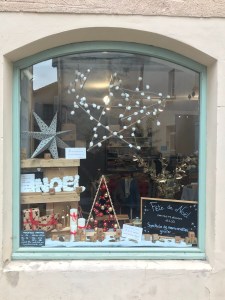 Vitrine de Noël
